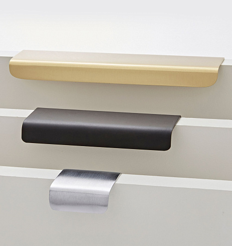 Ручка-скоба Rejuvenation Edge L.7.6cm Satin Brass Edge 1155032