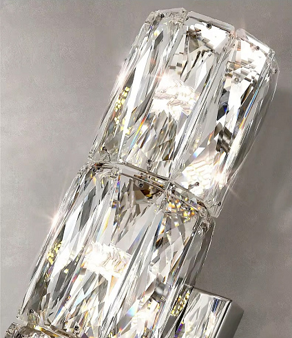 Настенный светильник Delight Collection A06W/4 silver/clear Wall lamp
