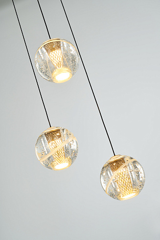 Подвесной светильник Delight Collection MD22001052-3A gold MD22001052