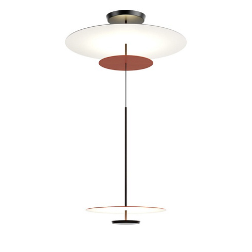 Подвесной светильник Vibia Flat 5930 Terra Red Flat 593037/1A