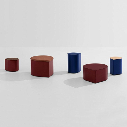 Журнальный столик Midj Drop Metal D35 H55 White Pearl Drop T24003555MT+EF