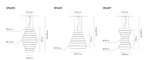 Подвесной светильник Axo Light Layers E White Layers SPLAYEXXE27BCBC