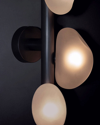 Настенный светильник Delight Collection 5055W/3 black/white Matter