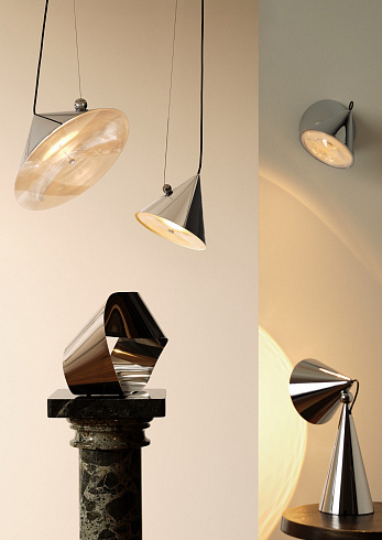 Подвесной светильник Tom Dixon Pose 25 Silver Pose POP01SSEU