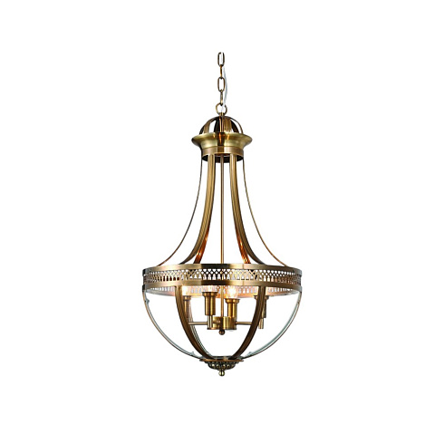 Люстра Delight Collection Capitol 4 ant.brass Capitol KM0287P-4 antique brass