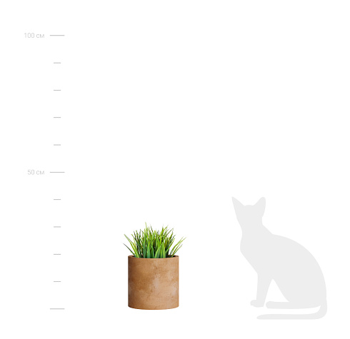 Кашпо Delight Collection CYLINDER CLASSIC CLAY CYLINDER