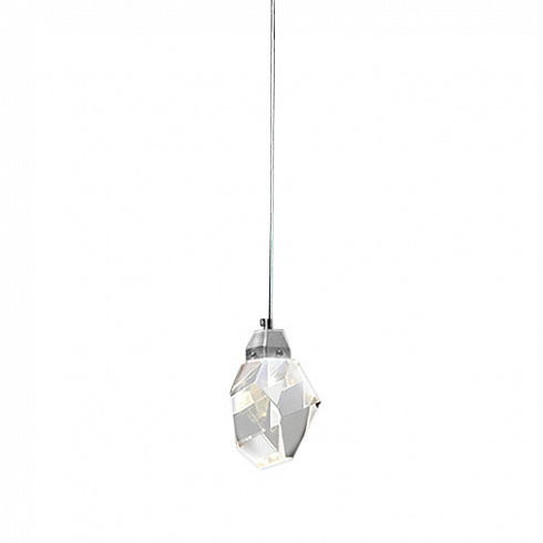 Подвесной светильник Delight Collection Crystal rock 1 chrome Crystal rock MD-020B-1 chrome