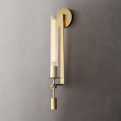 Настенный светильник Delight Collection MT8615-1W antique brass Wall lamp