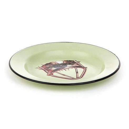 Тарелка Seletti Eye Toiletpaper Enamel 16844