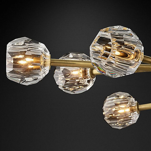 Люстра Restoration Hardware Boule De Cristal Brass Boule De Cristal 68090843 LBB