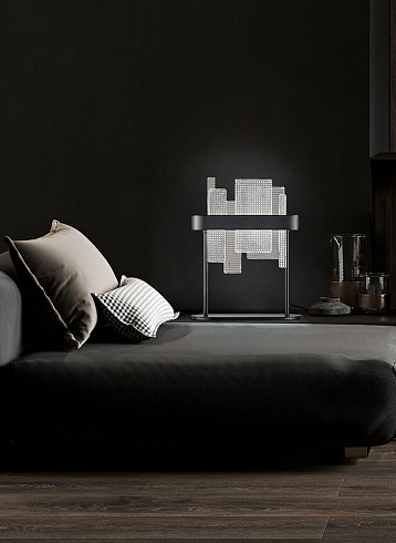 Настольная лампа Masiero Ribbon Matt black Ribbon RIBBON TL+v90