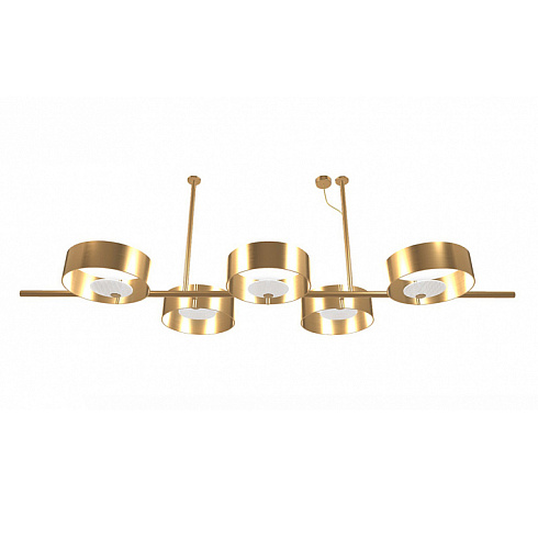 Подвесной светильник Masiero SOUND BIL5 Brushed gold SOUND SOUND BIL5 G12