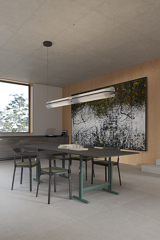 Подвесной светильник A-N-D Vale 1 Vertical Silica Vale VAL-1-P-SIL