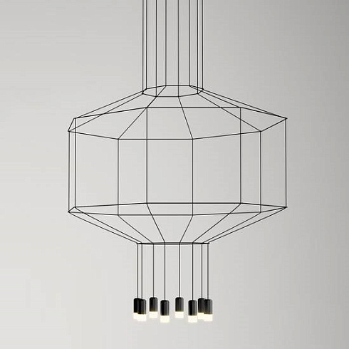 Подвесной светильник Vibia Wireflow 0299 Black Wireflow 029904/1A