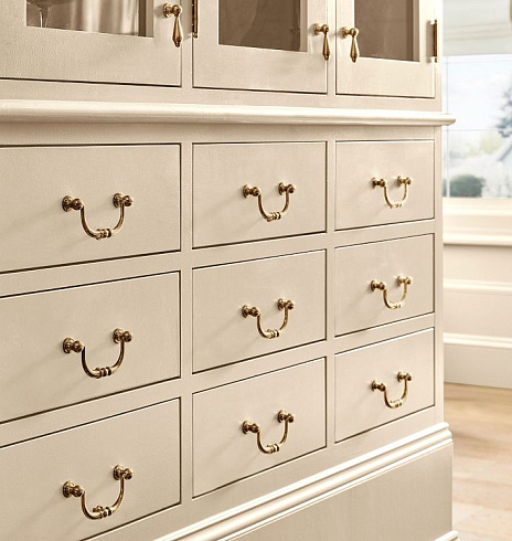 Ручка-скоба Rejuvenation Hans L.10.2cm Aged Brass Hans 771883