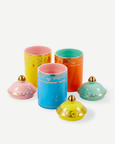 Банка Pols Potten Grandpa Jars - M Yellow Grandpa 230-400-644
