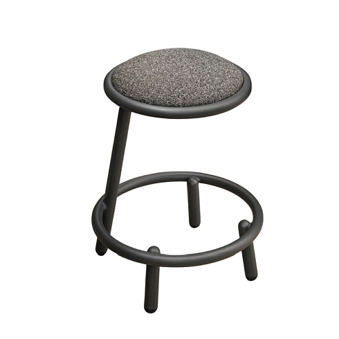 Табурет Midj Less H45 M TS Graphite / Dust Grey  Less S2340ST+EG+TQGV 