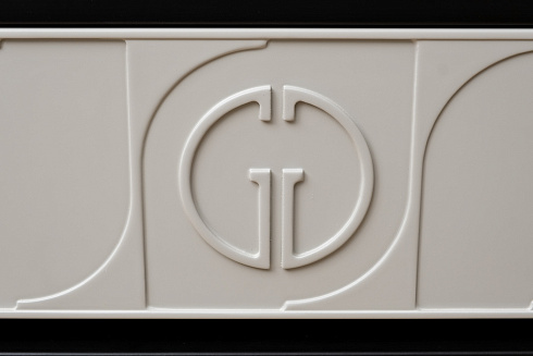 Консоль Spinola черно/серая см Garda Decor GD-00001 