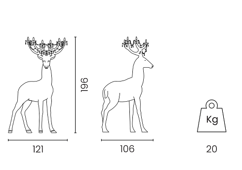 Уличный светильник Qeeboo Sherwood White Sherwood 38001WH