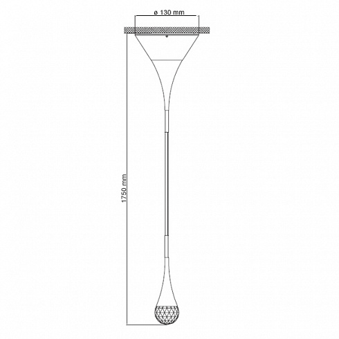Подвесной светильник Swarovski 9943 NR 000 104 Bloom