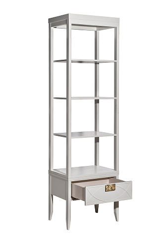 Тумба прикроватная бежевая 1 ящик см Garda Decor 151SV-000010 