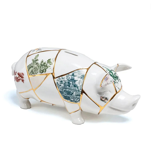 Копилка Seletti Piggy Kintsugi 09942