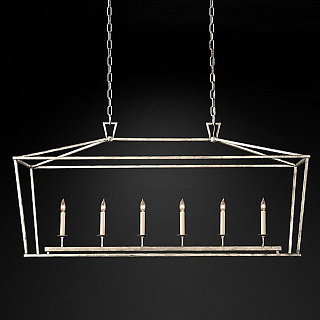 English Openwork Linear Silver Leaf