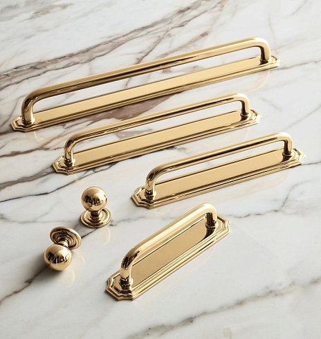 Ручка для бытовой техники Rejuvenation Grace L30.5cm Aged Brass Grace 4436053