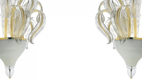 Настенный светильник Barovier & Toso 5390 Piume 5390/OB/OG