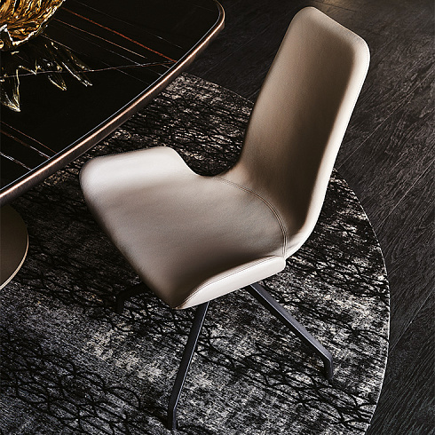 Стул Cattelan Italia Flamingo Graphite Corda Flamingo Flamingo 401-T Graphite / GLV05