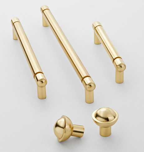 Ручка-скоба Rejuvenation Greenwich L.15.2 cm Aged Brass Greenwich 7909949