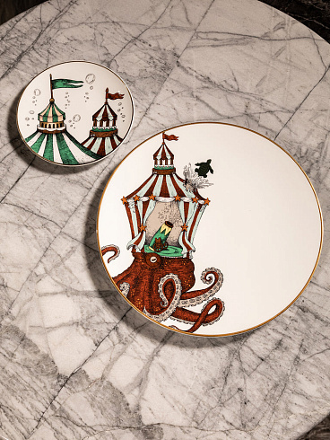 Тарелка Aquatic Creatures Searcus Octopus Searcus Octopus plate