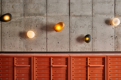 Настенный/Потолочный светильник A-N-D Pebble A Slate Pebble PEB-CW-A-SL