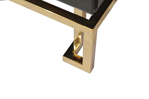 Тумба черная 2 ящика см Garda Decor KFG059 