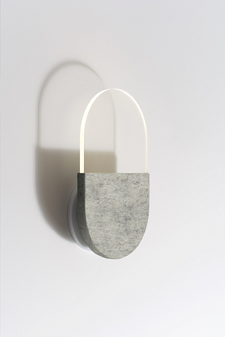 Настенный светильник A-N-D Slab W20 Black 3000K  Slab SLA-W20-W-BLK-30