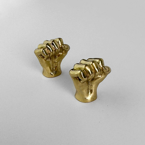 Ручка-кнопка Delight Collection MOS004 brass MOS001