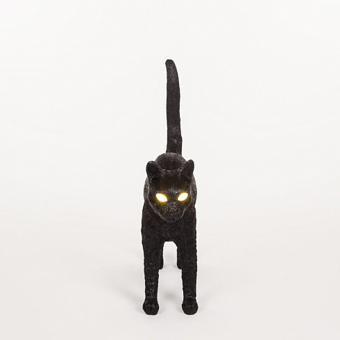 Настольная лампа Seletti Jobby The Cat Black Cat Lamp 15041