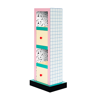 Supertower Blue Grid
