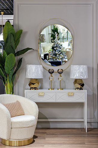 Консоль бежевая  см Garda Decor 151SV-00002 