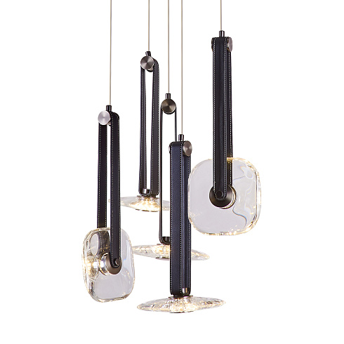 Подвесной светильник Delight Collection OD2553-5 black/clear OD2553