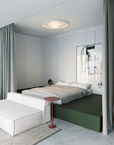 Настенный/Потолочный светильник Vibia Top 1160 White 2700K Dali/1-10V/Push Top 116010/1A