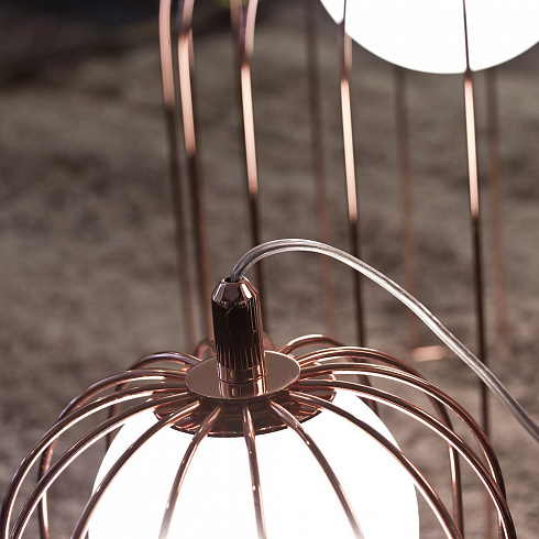 Настольная лампа Selene Illuminazione Kluvi copper Kluvi 1097-025 copper