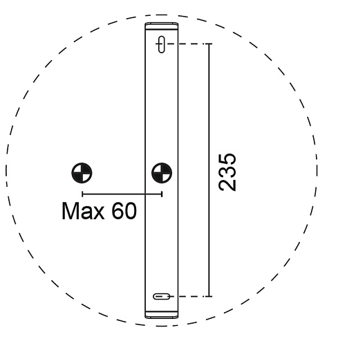 Потолочный светильник AUGENTI Altair Round 21W 3000K 120 on/off  Altair 8402C/WR35VO