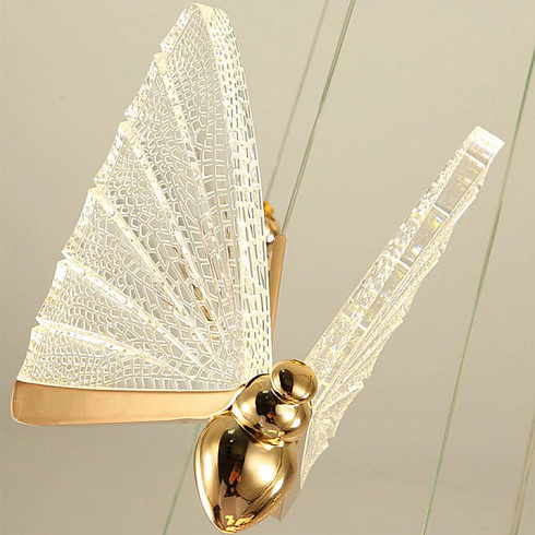 Подвесной светильник Delight Collection OM8201008-11 rose gold Butterfly