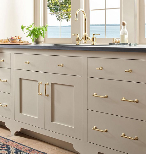 Ручка-кнопка Rejuvenation Eloise Polished Nickel Eloise 2269067