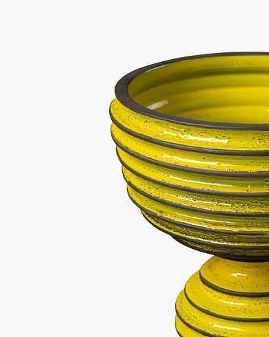 Ваза Bitossi Ceramiche Revolver Yellow/brown Revolver CHR00005