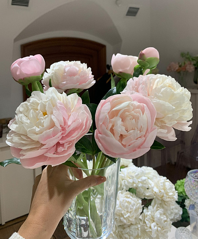 Цветы из холодного фарфора Jardiz Признание Английской королеве Peony