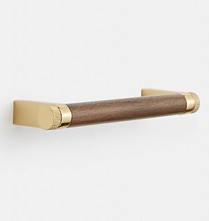 West Slope Wood L.10.2 Walnut and Aged Brass
