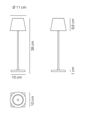 Настольная лампа Zafferano Poldina Pro Gold Tavolo Leaf  Poldina LD0340BFO