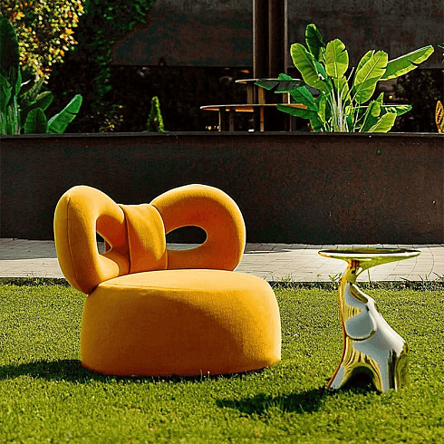 Кресло Qeeboo Ribbon Tender Rose Ribbon 82002PI